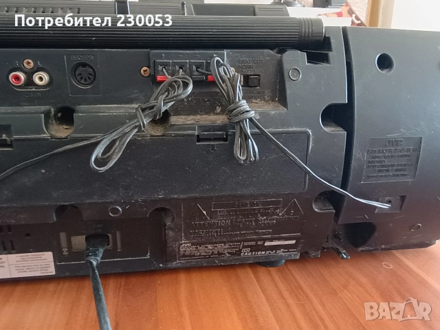jvc pc- w100 (радиокасетофон , снимка 10 - Радиокасетофони, транзистори - 53743139