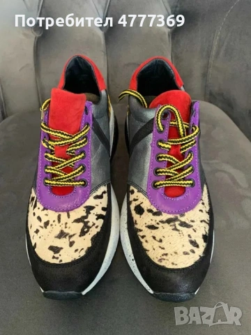 Оригинални маратонки естествена кожа, снимка 3 - Маратонки - 53973445