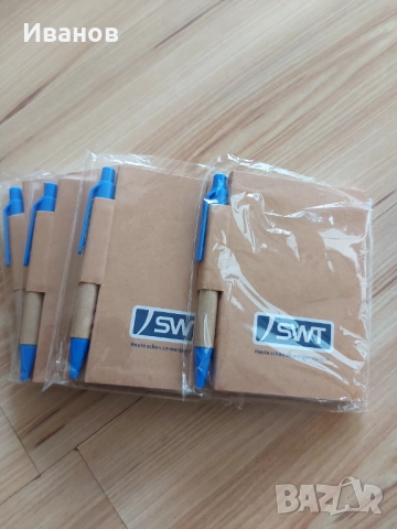 Бележник с химикалка