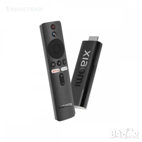 Мултимедиeн плеър Xiaomi Mi TV Stick 4K (EU версия) - цвят черен, снимка 3 - Приемници и антени - 47261644