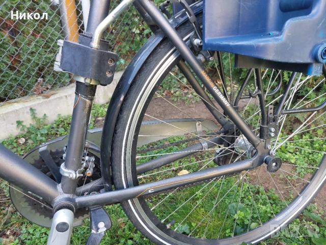 Kолело Curtis 28цола с детско столче, снимка 6 - Велосипеди - 52911528