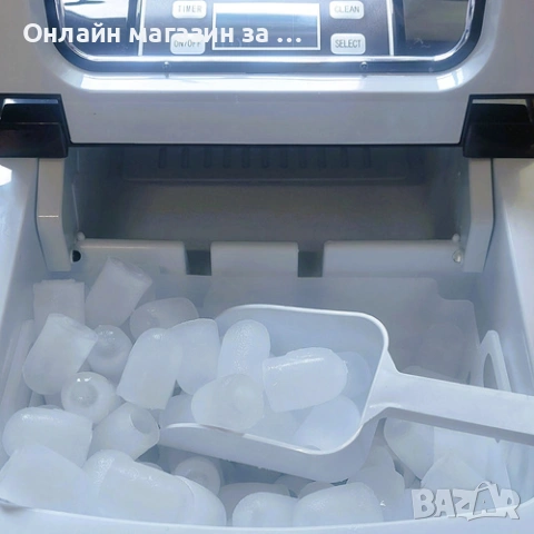 Машина за лед Ruhhy 25565, ледогенератор 12кг с дисплей и таймер, снимка 7 - Други - 54276336