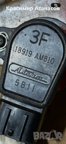 18919 AM810. Педал газ, Потенциометър За Нисан х-трейл T30. Дизел 2.2 DCI. 136кс, снимка 6 - Части - 53466610