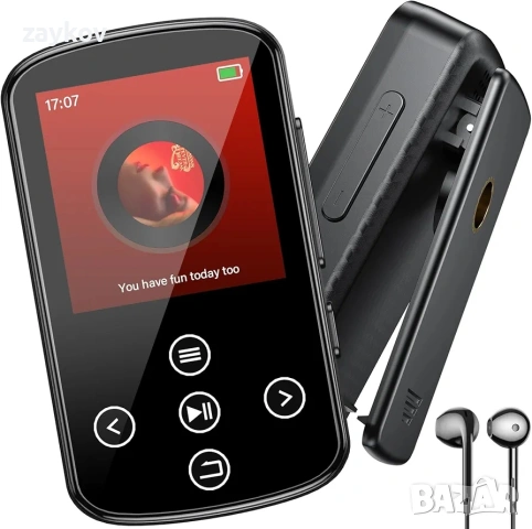128GB MP3 плейър Bluetooth 5.3, LIUWID мини