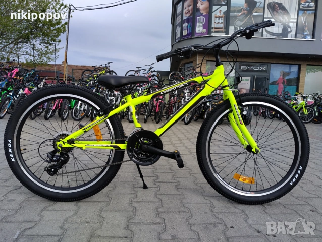 PASSATI Велосипед 24" CYBERTRECK жълт, снимка 12 - Велосипеди - 53839302