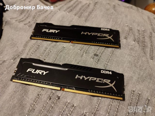RAM платки Kingston HyperX FURY Black, снимка 1 - RAM памет - 45514101