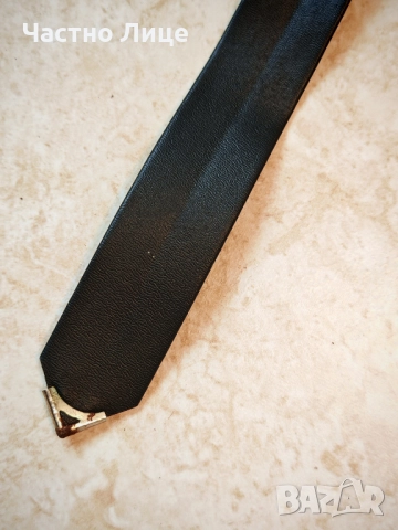 Рядка Българска Военна Офицерска Кожена Вратовръзка, снимка 3 - Антикварни и старинни предмети - 51745578