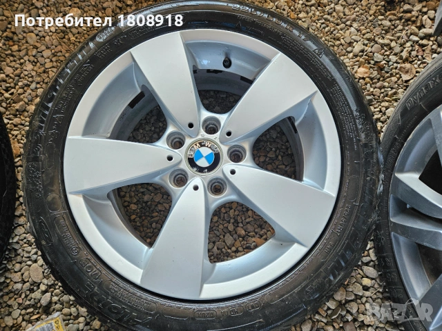 4 джанти с гуми Бмв Е60 BMW 5