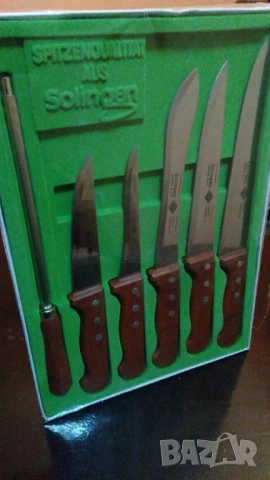 Комплект ножове Солинген Solingen Original, снимка 4 - Прибори за хранене, готвене и сервиране - 53613211