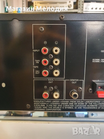 Усилвател Yamaha DSP-E200 съраунд процесор В отлично техническо и визуално състояние., снимка 9 - Ресийвъри, усилватели, смесителни пултове - 39117819