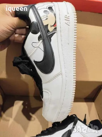 NIKE air force мики маус принт, снимка 4 - Маратонки - 48984087