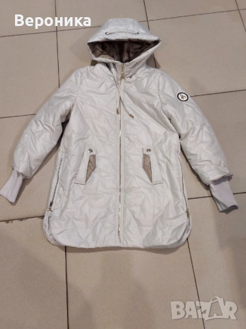 Дамско пролетно яке - шампанско, снимка 2 - Якета - 53812436