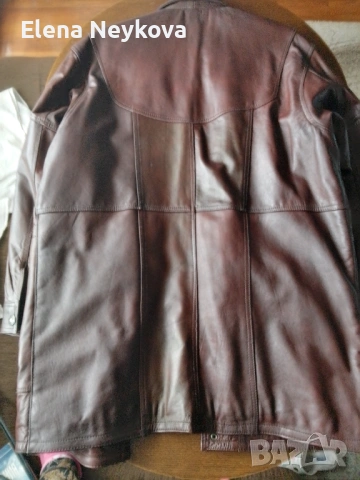 Мъжка кожена полушубка 