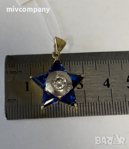 Златна висулка 4.46гр., снимка 3 - Колиета, медальони, синджири - 50686177