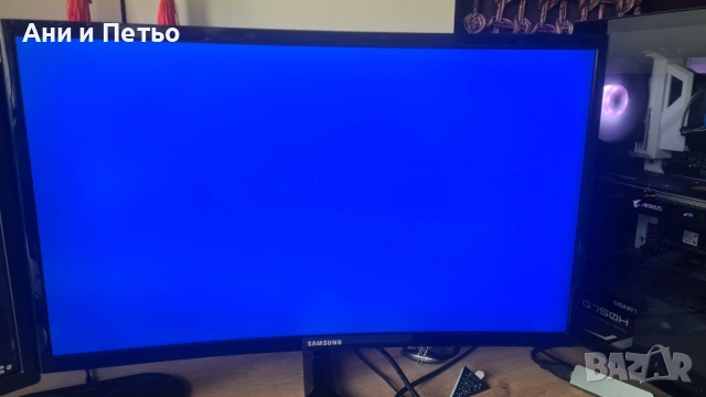 Монитор SAMSUNG C24F396FH 24" Curved TFT 16:9 1920x1080, снимка 8 - Монитори - 53131526