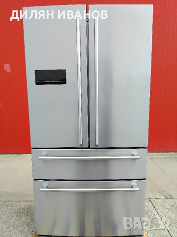 Хладилник side by side инокс