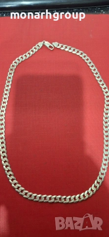 Сребърна верижка, снимка 5 - Колиета, медальони, синджири - 53966677