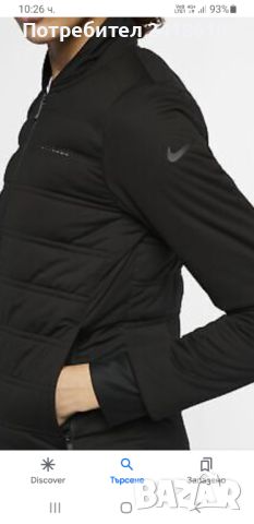 Nike Aeroloft Golf Womens Size M ОРИГИНАЛ! Дамскo Яке!, снимка 1 - Якета - 45733613