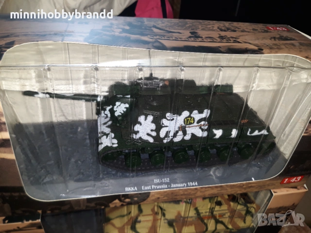 Tank T 34 Ussr Tank Lws Germany Tank Isu 152 Ussr Tank Tiger Germany 1.43 Altaya  , снимка 15 - Колекции - 54089403