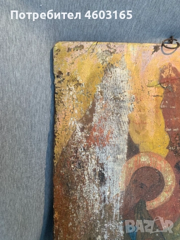 стара голяма икона, снимка 7 - Икони - 53955536