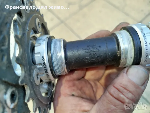 Курбел със средно за велосипед колело Shimano deore xt fc m 771, снимка 2 - Части за велосипеди - 47411419