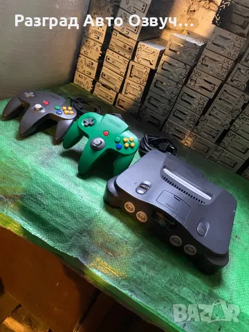 Nintendo 64 - Конзола с два джойстика - игра, снимка 2 - Nintendo конзоли - 50187148