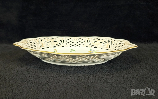 Ажурна фруктиера - Schumann Arzberg, снимка 2 - Чинии - 52091021