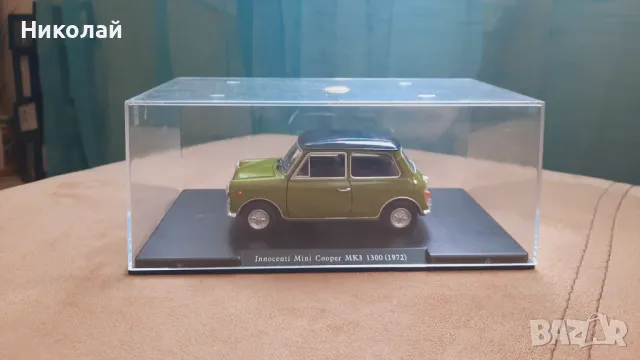 1972 Innocenti Mini Cooper MK3 1300 1:24 Leo Models Diecast Колекционерски модел количка, снимка 11 - Колекции - 49237359