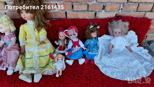 Кукли от времето на соца. Български и от СССР. , снимка 4 - Колекции - 52980699
