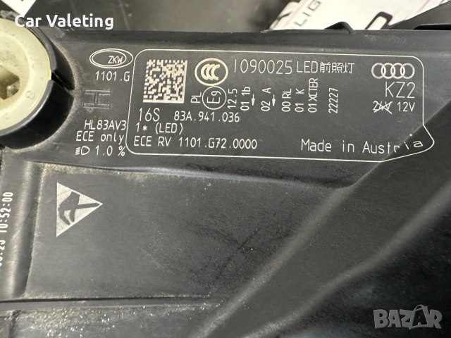 Фар фарове десен Audi Q3 F3 Matrix лед far farove Audi Кю3 Ф3 Матрикс LED, снимка 4 - Части - 54237720