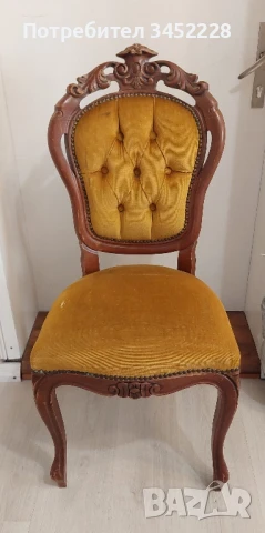 столове дърворезба за ценители 5 броя , снимка 4 - Антикварни и старинни предмети - 51170541