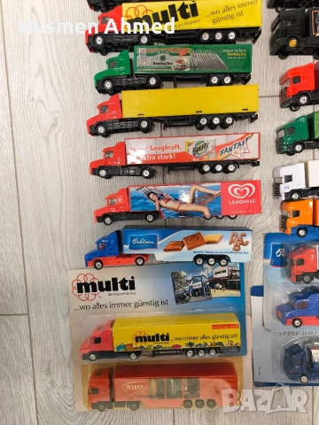 Scania 1:87 Mercedes камиони умалени мащаб 1:87, снимка 9 - Колекции - 53959342