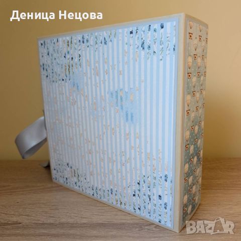 Бебешки ръчно изработен албум за снимки, подарък за погача, подарък за бебе , снимка 3 - Други - 46716434