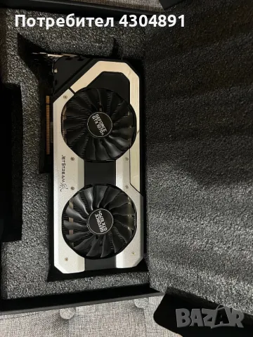 ОБСЛУЖЕНА! 1070ti SUPER Jet Sream 8gb, снимка 1 - Геймърски - 49425062