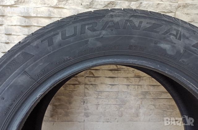 Летни гуми Bridgestone Turanza 225/55/17, снимка 3 - Гуми и джанти - 45640176