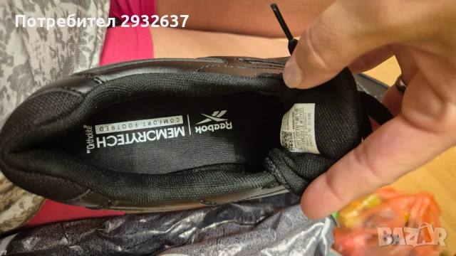 Мъжки кожени маратонки Reebok НОВИ, снимка 4 - Маратонки - 51278686