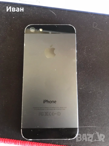 Продавам Iphone 5 black 32gb, снимка 3 - Apple iPhone - 53811796