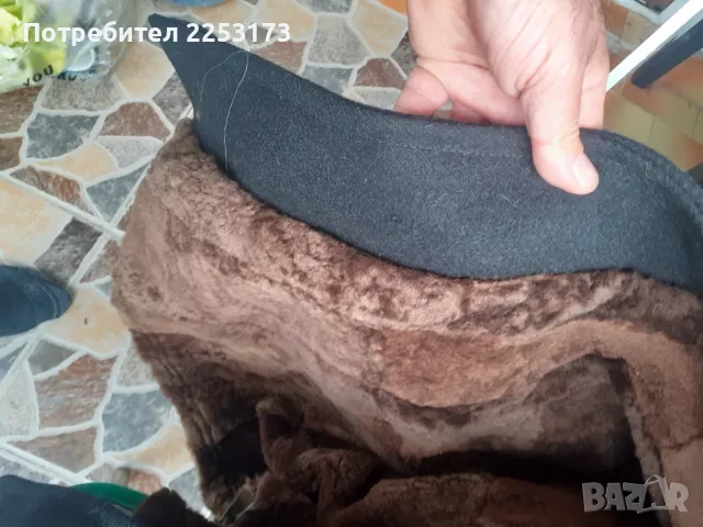 Черна шофьорска шуба нова, снимка 4 - Екипировка - 47673963