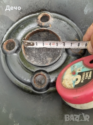 Стоманени джанти 15 Цола 4х100 57мм цент.отвор ЕТ43 за VW Opel без кривини и ударено, снимка 4 - Гуми и джанти - 51467906