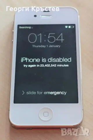 iPhone 4S, 16GB, A1387 - деактивиран