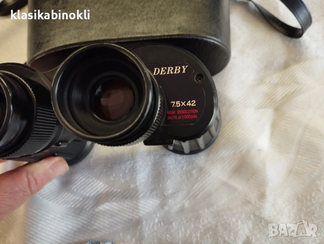 ТОП ПРОФЕСИОНАЛЕН МОРСКИ- ЛОВЕН Бинокъл--SWIFT-DERBY 7.5x42 (J-B56), снимка 4 - Екипировка - 53926124