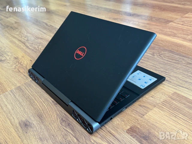 15.6' 4K UHD i7-7700HQ DELL Gaming 7567  8GB DDR4/128GB SSD+500GB/GTX 1050 Ti 4GB/Подсветка/Бат 3ч, снимка 10 - Лаптопи за игри - 53333627