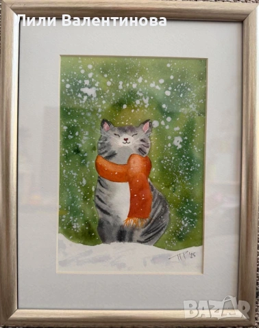 Картини акварел , снимка 6 - Картини - 54085498