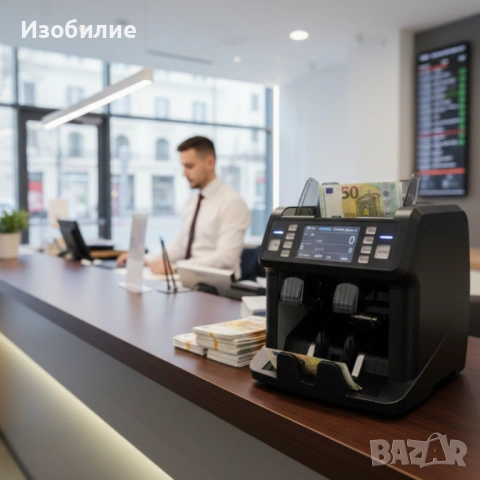 Многовалутна машина за броене на банкноти с детекция за фалшиви банкноти, снимка 3 - Друга електроника - 53726461