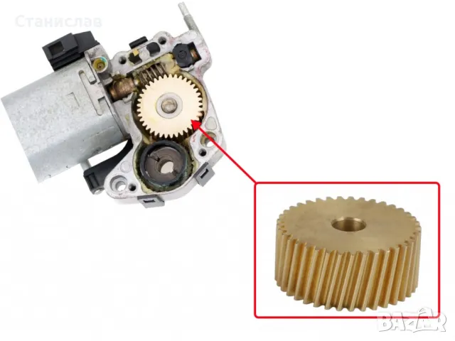 VW Lupo Зъбно колело за мотор на люк , снимка 4 - Части - 50397252