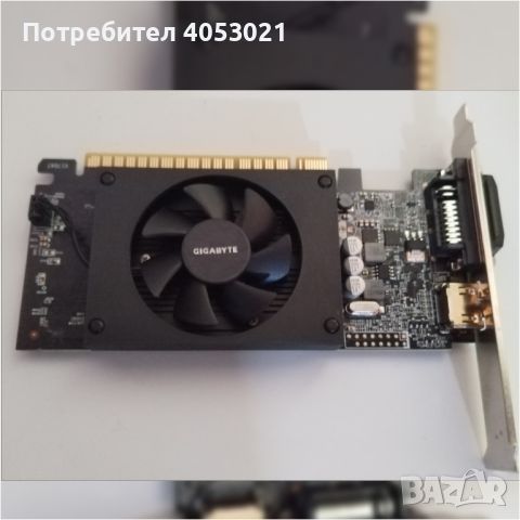 GIGABYTE GeForce GT 710 2GB GDDR5 64bit (GV-N710D5-2GL)

, снимка 3 - Видеокарти - 45098985