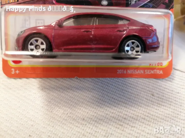 💕🧸 2016 Nissan Sentra 9/100 Matchbox, снимка 2 - Колекции - 47232332