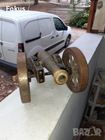 Невероятно желязно оръдие топ гаубица тежко и масивно, снимка 6 - Антикварни и старинни предмети - 50909950