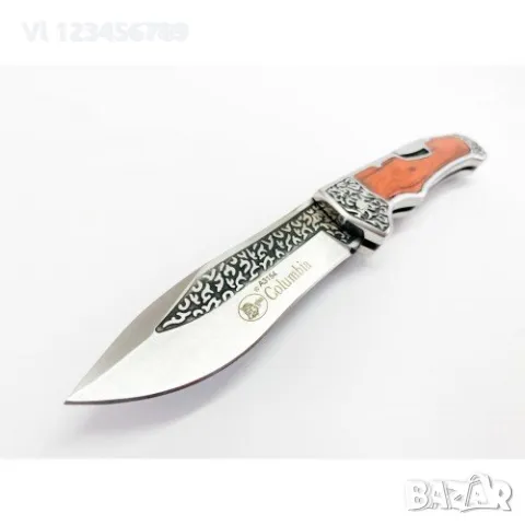 Сгъваем нож - Columbia pocket knife A3154, снимка 4 - Ножове - 47601342