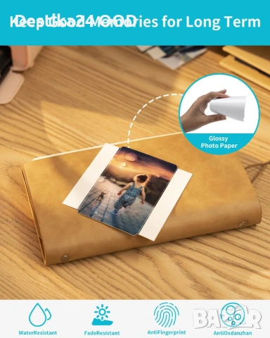 Фото хартия и мастило KC-108IP за Canon Selphy 108 листа, снимка 7 - Друго - 54117510